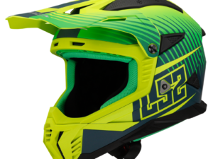Capacete LS2 MX708 FAST II DUCK- Verde/Amarelo