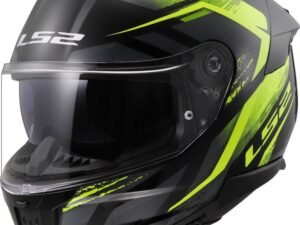 Capacete LS2 FF808 STREAM II FURY - Preto/Amarelo